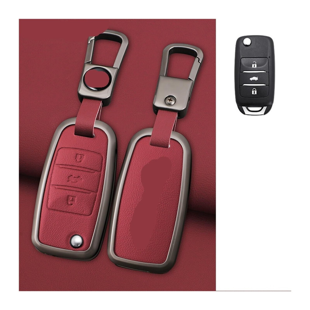 Zinc Alloy Car Key Case Cover Compatible For Changan Cs15 Eado Raeton Cs35 Plus Cs55 Cs75 689788524061