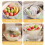 8 Set Multi-Layer Stackable Strainer for Kitchen Washing Vegetable Basket Fruit Basket 8 in 1 4