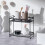Black Metal Standing Rack for Counter Top Storage 5