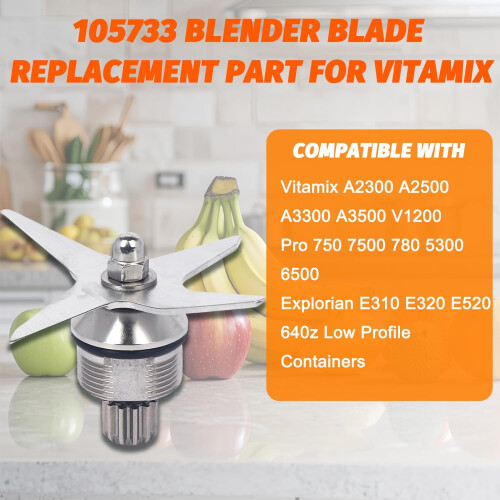 Blender Blade Replacement Part for Smooth Blending in Kitchen 64oz 1