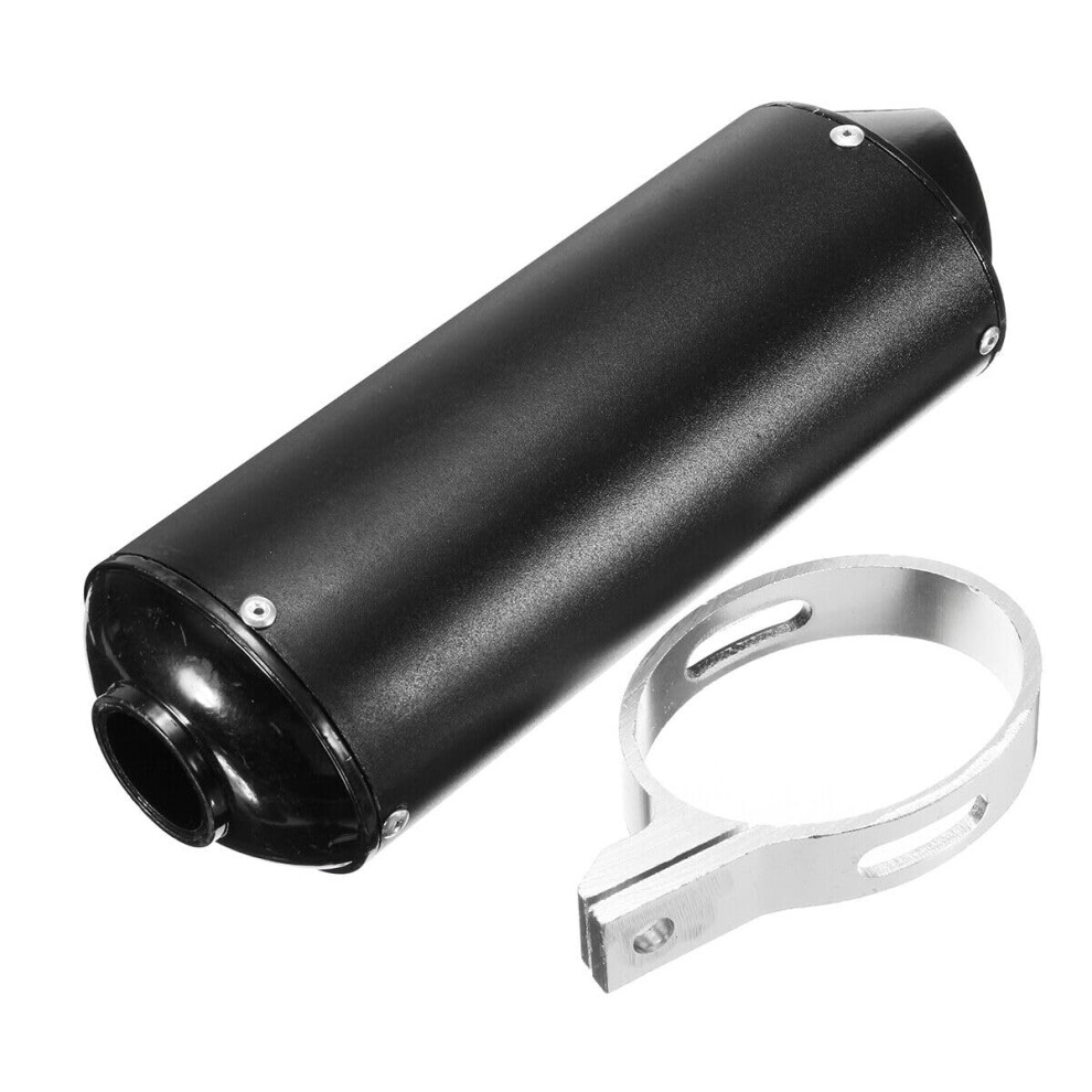 1.26' 32Mm Exhaust Muffler With Clamp For 90Cc 160Cc 4 Wheeler Atv Quad Motorcycle Scooter 689788524467