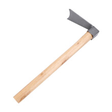 Hoes Garden Tool Metal Material Long Wooden Handle Small Hoe Garden Hoeing Accessory