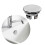 (network ring, One size) 4 Pack Chromes Sink Overflows Covers Sturdy Plastic Insert for Bathroom and Kitchen Ceramics Basins Holes 2