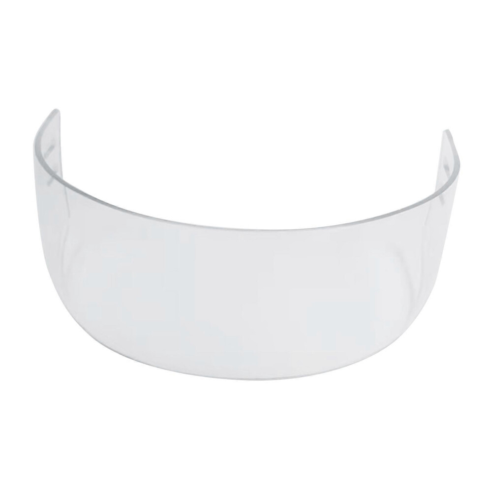 (As show, One size) Ice Hockey Mask, Clear AntiFog Vented Ice Hockey Visors, AntiScratch Ice Hockey Half Shield Visors for Youth and Adults