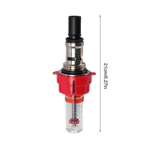 (DN15, One size) DN10/DN15 Visual Float Flow Meter High Stability Flow Meter Underfloor Heating Manifold Flow Meter Flow Rate Indicator 2