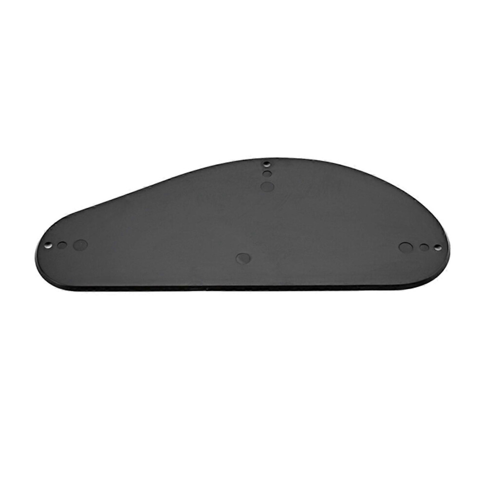 (B, One Size) 1Pc Bass Cavity Plate Electric Guitar Back Cover Electric Guitar Back Plate Exquisite Workmanship For Bass Playing Black