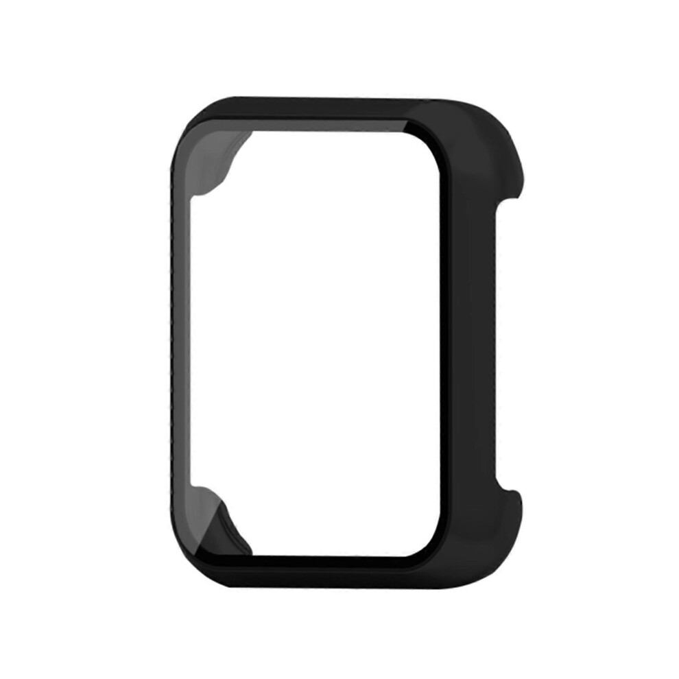 (Silver, One Size) For Smart Watch Protective For Shell With Screen Protector For Watch 3 Bubble-Free Tempered Film And Pc Hard Cover Black Black,Silver