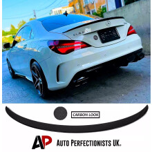 For Mercedes CLA Class W117 C117 Rear Boot Spoiler Lip Wing Kit 2013-18