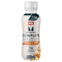 Muller Cookies & Cream High Protein Shake 500ml (Pack of 6)