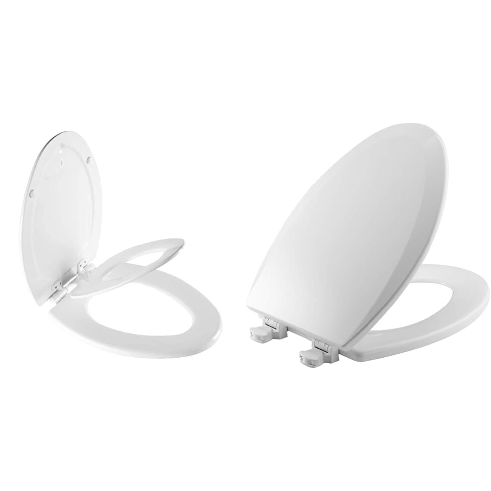 1 Pack Cotton Toilet Seat For Potty Training Elongated Size White