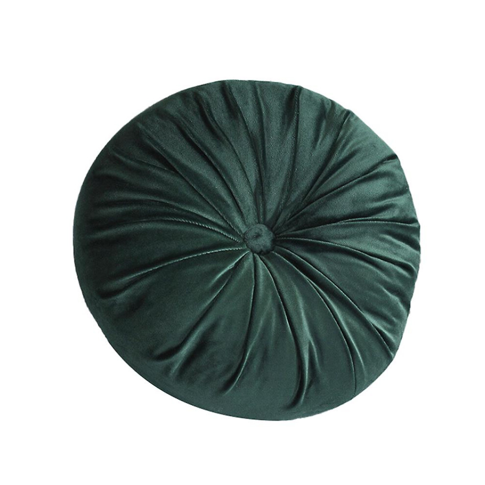Soft Velvet Round Pillow ?C Nordic-Style Sofa or Decor Cushion
