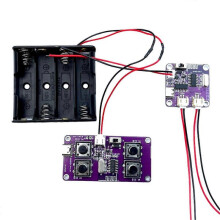 2.4G Four Channel Toy Car Remote Control+Reception Control Motherboard Steering Module Set Transmiss