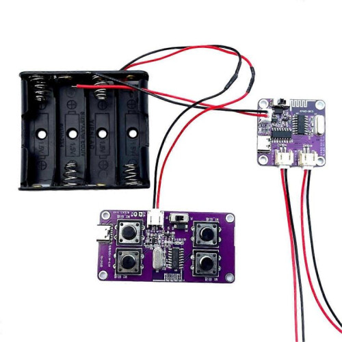 2.4G Four Channel Toy Car Remote Control+Reception Control Motherboard Steering Module Set Transmiss