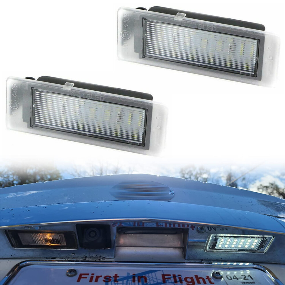 Led License Plate Assembly For 20142019 Chevy Corvette C7 Impala Ss Traverse, Oem 6000K Light 689788525570