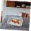 Oil Spill Net Strainer Tray Rectangular Colander Baking Tool Oil Drain Plate for Efficient Cooking 5