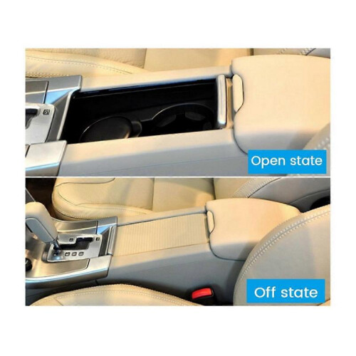 39868873 Center Console Cup Holder Roller Blind for Volvo V60 Black 2