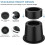 4 Set Stackable Furniture Risers for Bed and Sofa 2.3/3.3 Inch 3