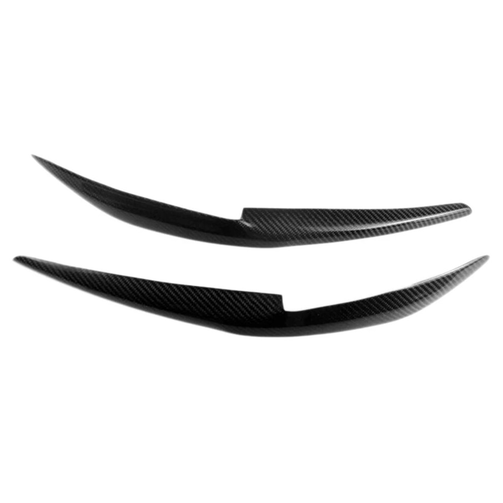 Compatible With Mazda 6 Atenza 20142016 Carbon Fiber Car Sticker Front Headlights Eyebrow Eyelid Trim Cover Accessories 689788526256