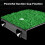 Turtle Basking Platform  5.9 X 8.7 X 1.3 Inches Tortoise Basking Platform  Simulation Grass Ramp with Suction Cup 2