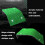Turtle Basking Platform  5.9 X 8.7 X 1.3 Inches Tortoise Basking Platform  Simulation Grass Ramp with Suction Cup 5