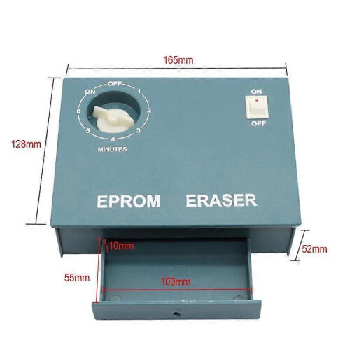 UV EPROM Eraser EPROM Data Erase Tool Ultraviolet Light EU Plug 2