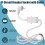 FI Circuit Breaker Socket Residual with Cable, EU Plug White 4