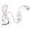 FI Circuit Breaker Socket Residual with Cable, EU Plug White 3
