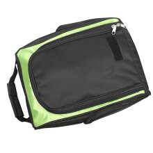 (As show, One size) Golf Shoe Bag, Outdoor Zippered for Carrier Bags with Ventilation for Women and Men, Sport Shoes Bag with External Pocke Green