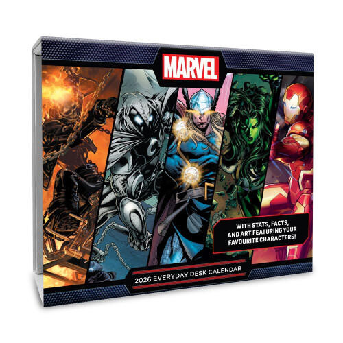 Marvel MARVEL 2026 DESK BLOCK CALENDAR