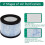 2 Pack True HEPA Replacement Filter for Air Purifiers and Cleaners 2