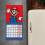 Super Mario SUPER MARIO 2026 SQUARE CALENDAR 8