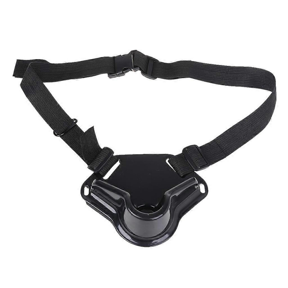 (As Show, One Size) Fishing Adjustable Fishing Rod Fighting Belt | Tackle Boat Fishing Rod Holder, Adjustable Support Waist Rod Holder Belt Black 5083755765573