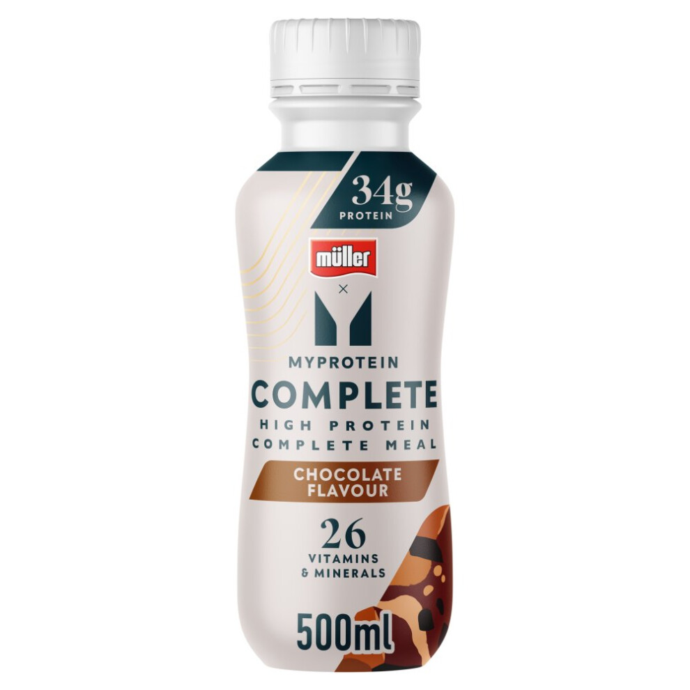 Müller Muller X Myprotein Chocolate Highprotein Shake 500Ml (Pack Of 6)