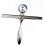 Shower Squeegee with Weighted Handle Glass Scraper for Glass and Tile Cleaning 3