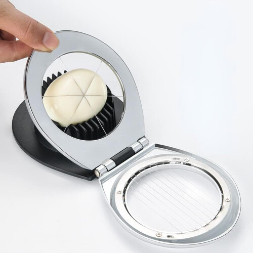 2 Egg Cutters Stainless Steel Kitchen Tools for Kitchen Supplies Ref：CTe 1