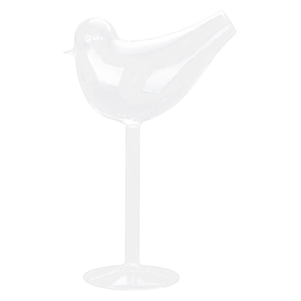 (As show, One size) Goblet Beverage Glass for Party Wedding for Creative Drinking Glass Valentine's Day for Creative Styling Beverage Glass  Transpare