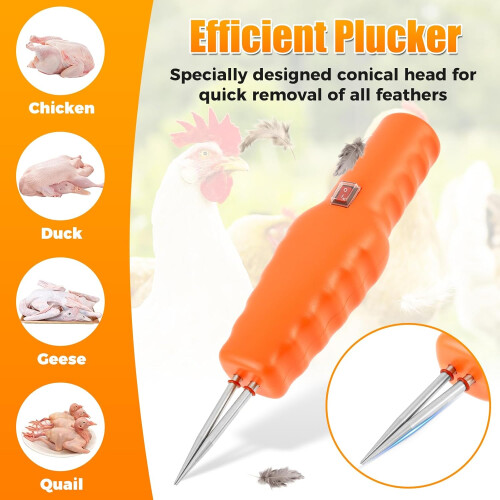 Handheld Electric Poultry Plucker, Electric Quick Chicken Plucker Machine, 1