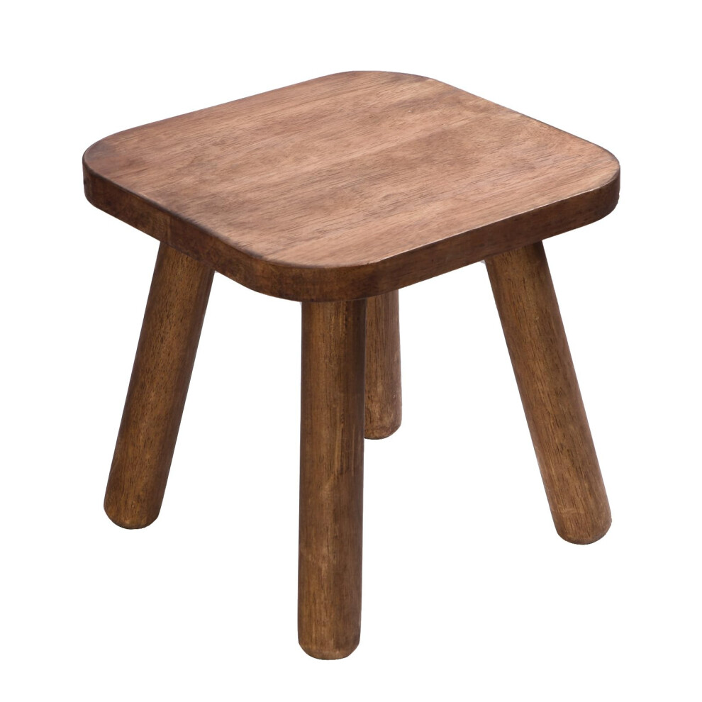 Wooden Step Stool For Adults With 9.3Inch Height 6493810776069