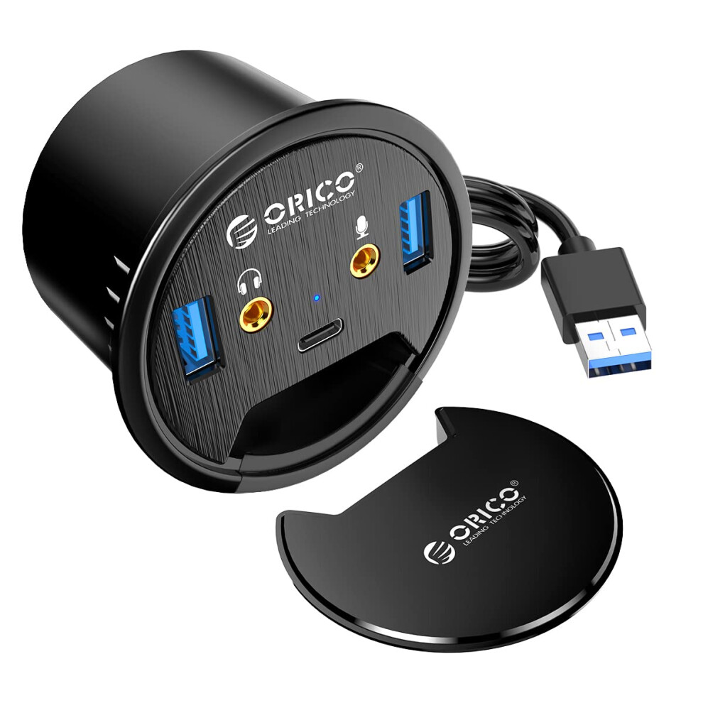 Desk Grommet Usb 3.0 Hub For Home Office Pc Accessories With 60Mm Hole Diameter 6493810840241