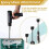 Resin Mixer Paddles, Epoxy Mixer Attachment for Drill, Reusable(6Pcs) 4