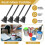 Resin Mixer Paddles, Epoxy Mixer Attachment for Drill, Reusable(6Pcs) 5