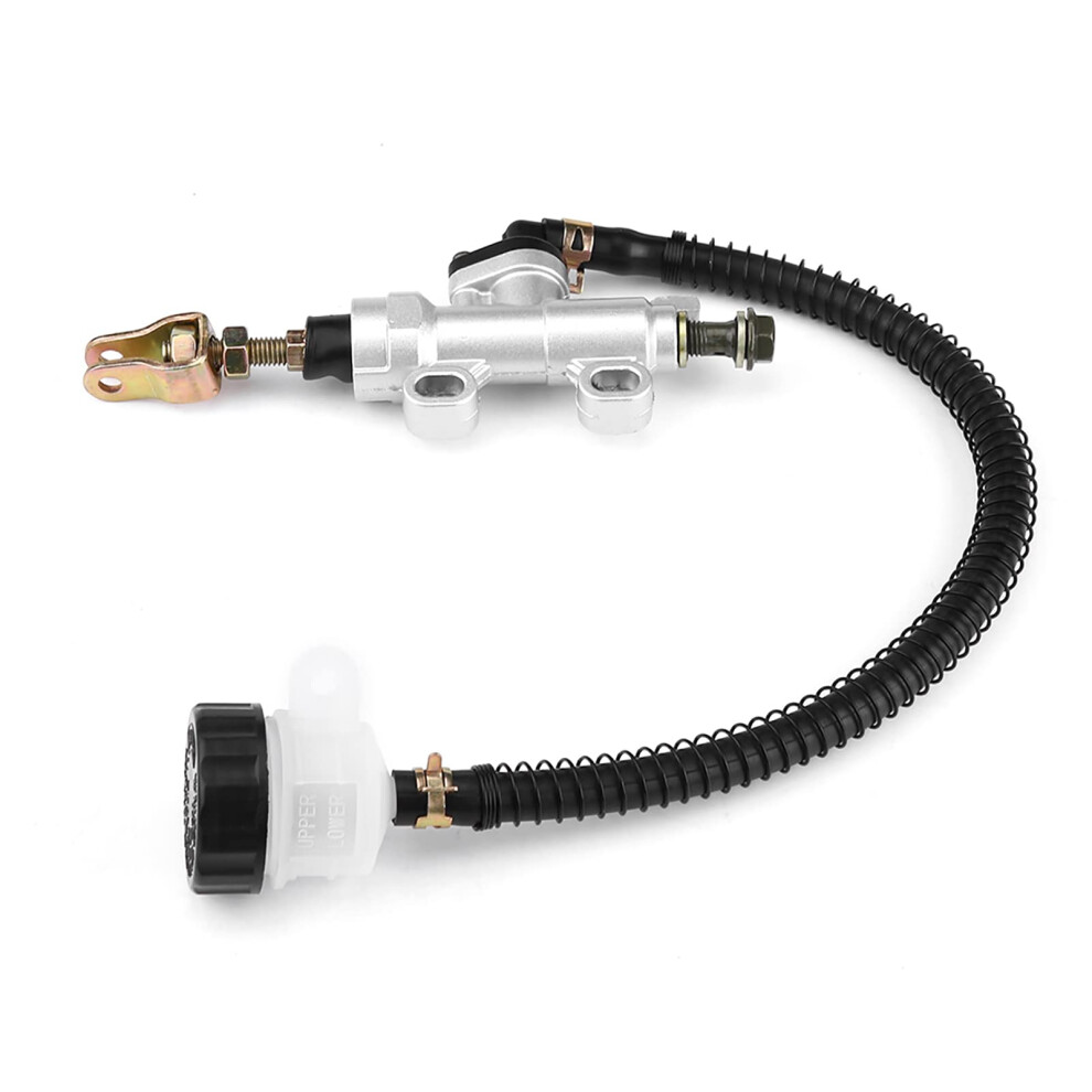 Rear Brake Master Cylinder Rear Brake Master Cylinder Hydraulic Master Cylinder Pump Reservoir For Motorcycle 689788528496