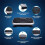 (1) Vibration Plate Exercise Machine,5 Muscle Stimulating Program Modes ,2 Built-in Speaker, 2 Resistance Bands,99 Intensity Levels 8