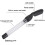 Bug Vacuum Catcher, 2 Pack Spider Vacuum Cordless Insect Catcher Fly Vacuum with LED Light 5