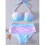 (L, Pearl top) Mermaid 4 Gradient Shell Bikini Swimsuit Special 1