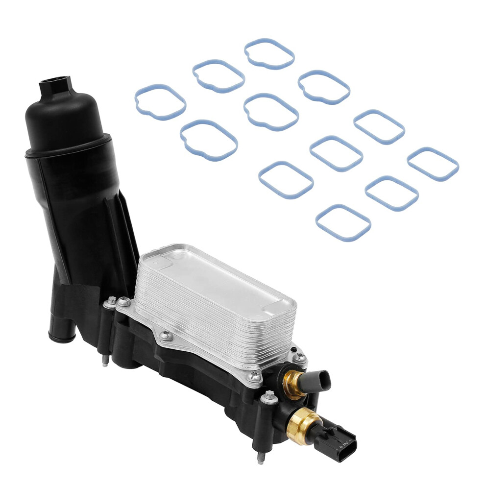 Engine Oil Cooler Oil Filter Housing Adapter Assembly For 2014 2017 Dodge Jeep Chrysler Ram 3.6L V6 689788529622