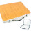 Folding Tables Mini Folding Table Outdoor Bamboo Wood Table Camping Bamboo Board Table Picnic BBQ Small Table Computer Table 2