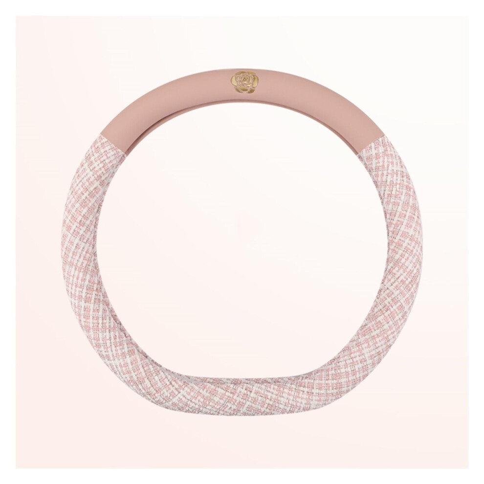 Car Steering Wheel Cover Set Car Steering Wheel Cover D Type Fashion Carbon Fiber Elegant And Good With Car Interior Accessories (Color : 2) 6493810776922