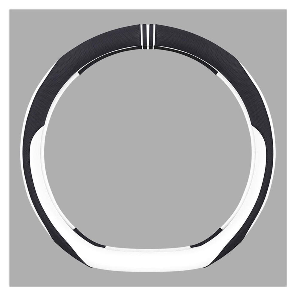 Car Steering Wheel Cover Set Car Steering Wheel Cover D Type Comfortable Leather Breathable Sweatabsorbing Car Interior (Color : 6) 6493810841095