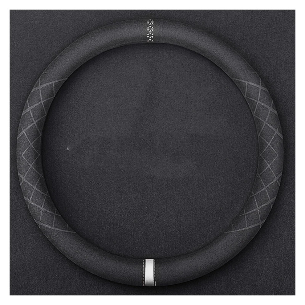 Car Steering Wheel Cover Set Car Steering Wheel Cover 14.5156 Inches Leather Soft Skinfriendly Car Interior Decorations (Color : 1) 6493810905568